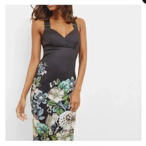 BNWT TED BAKER LONDON- JAYER Gem Gardens bodycon dress